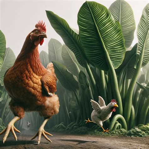 can chickens eat elephant ears
